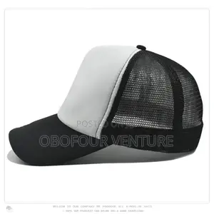 TWO-TONE Trucker Hat Mesh Back Snapback Baseball Cap Solid.