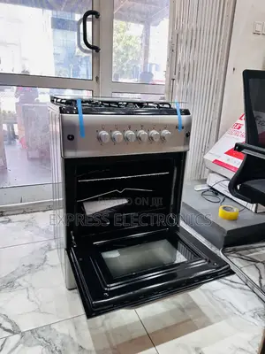 Smart 60/60 Sliver Gas Cooker Oven 4burner Ferre