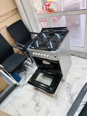 Sliver 60/60 Smart 4burner Gas Cooker Oven Grill