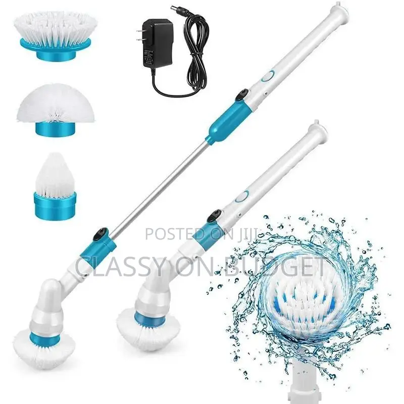 Cordless Electric Rechargeable Spin Scrubbing Brush