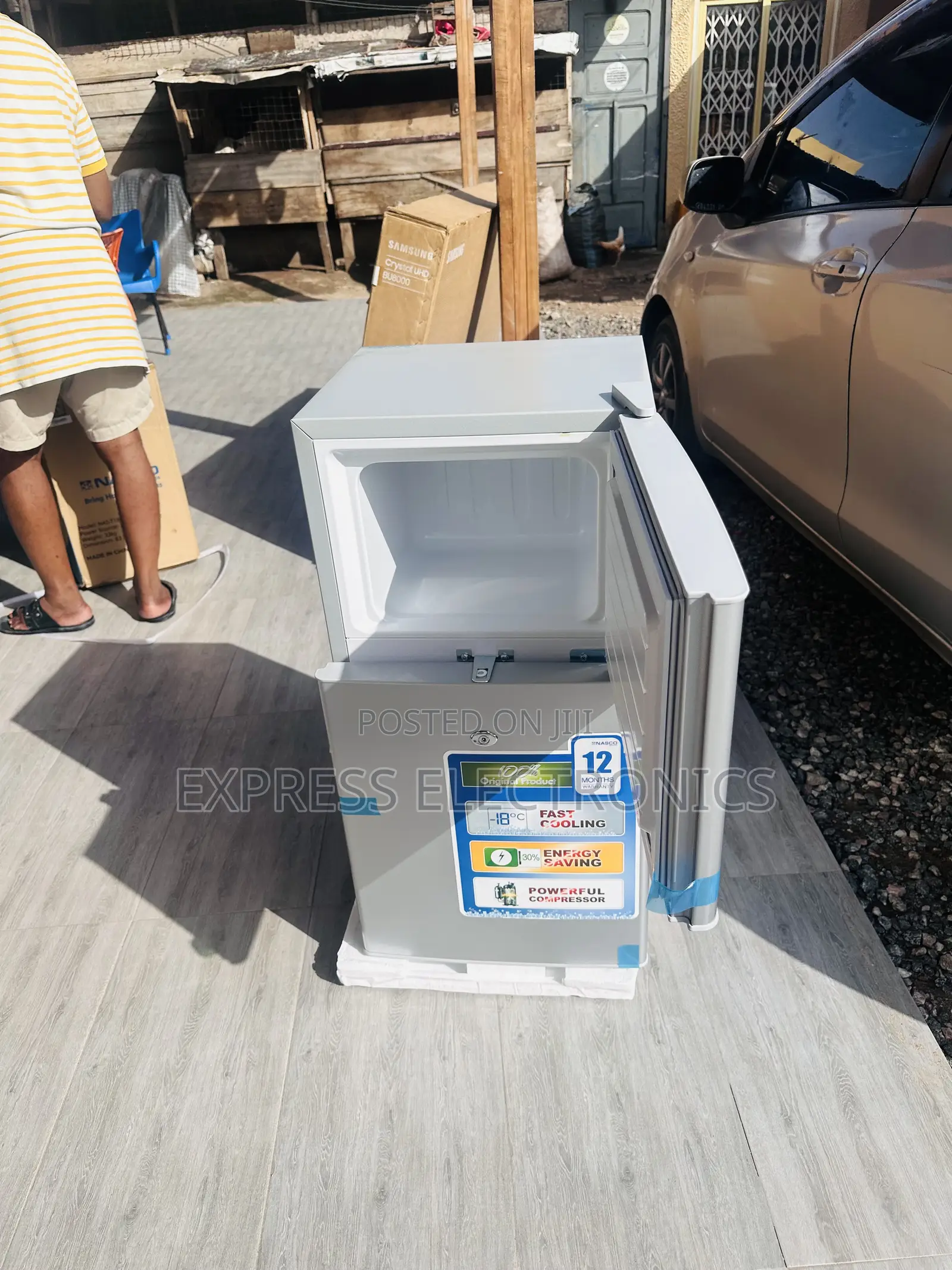 Fast —Chilling —Fridge Nasco Nas-120fl.