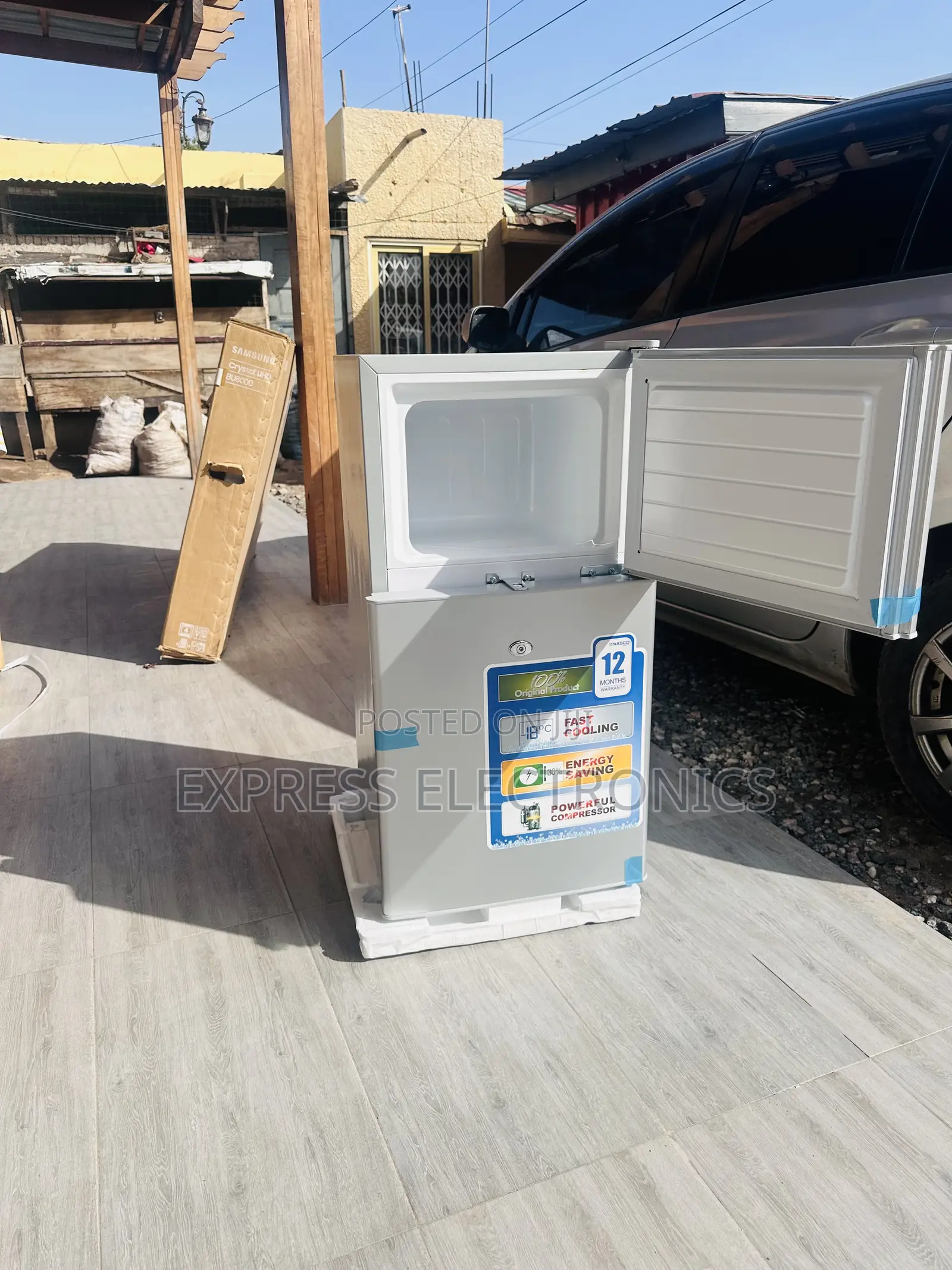 Nas-120fl —Double Door —Fridge —Nasco