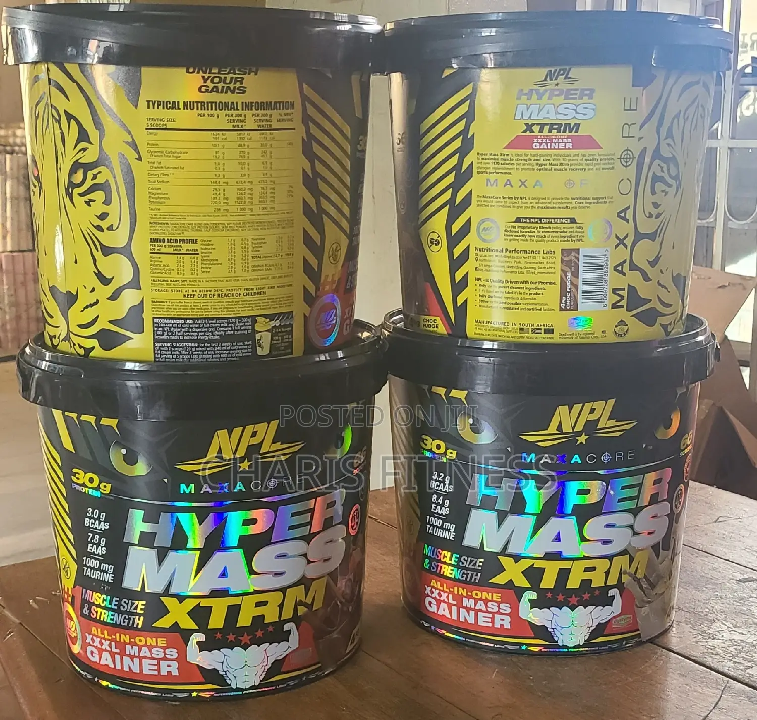 Muscle Fuel ( NPL Hyper Gain 4kg Bucket)
