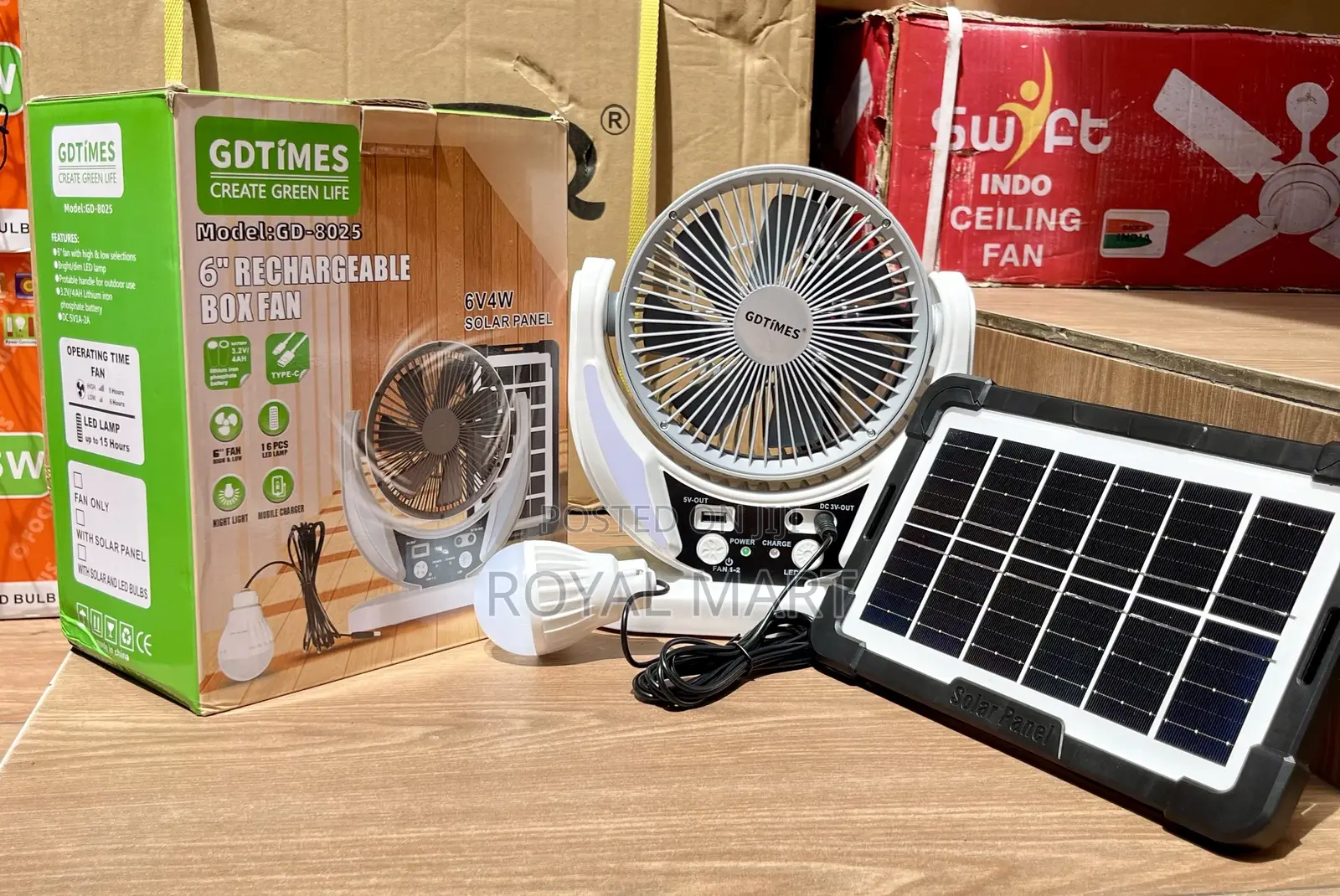 Rechargeable Fan