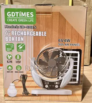 Rechargeable Fan