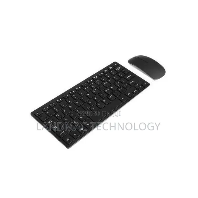 2.4ghz Wireless Keyboard Mouse Combo - Black