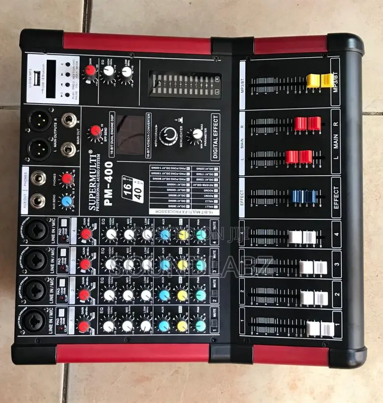 Supermulti PM400 4channel Powered Mixer