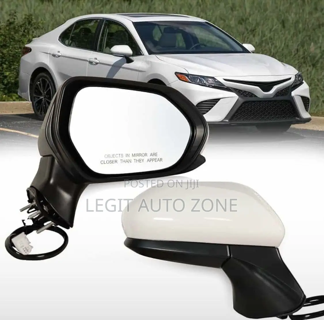Toyota Camry 2020 Complete Mirror With Blind Spots