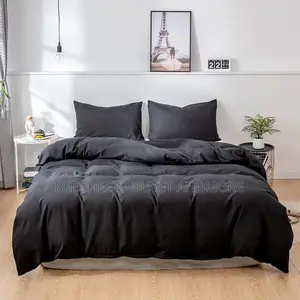 Luxurious 7pcs Black Duvet