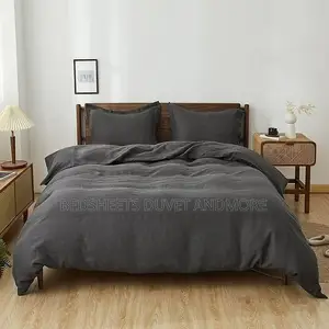 Dark Grey Duvet Set