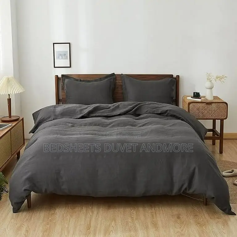 Dark Grey Duvet Set