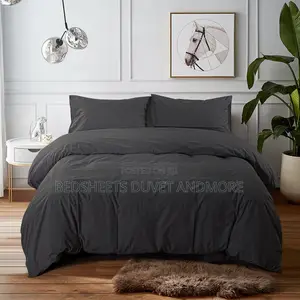 Luxurious Charcoal Grey Comforter