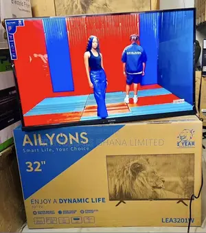 Ailyons 32" Smart Android Led Tv| Netflix| Youtube| Slim| Full Hd|2026
