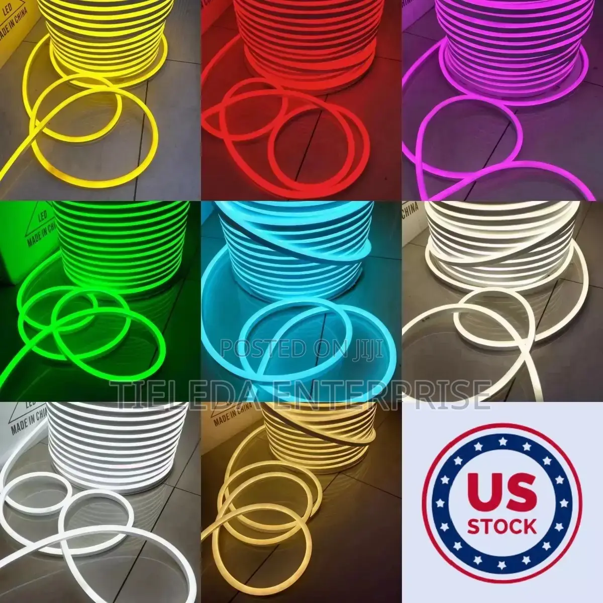 Pure Copper Neon Rope Light Full Bundle