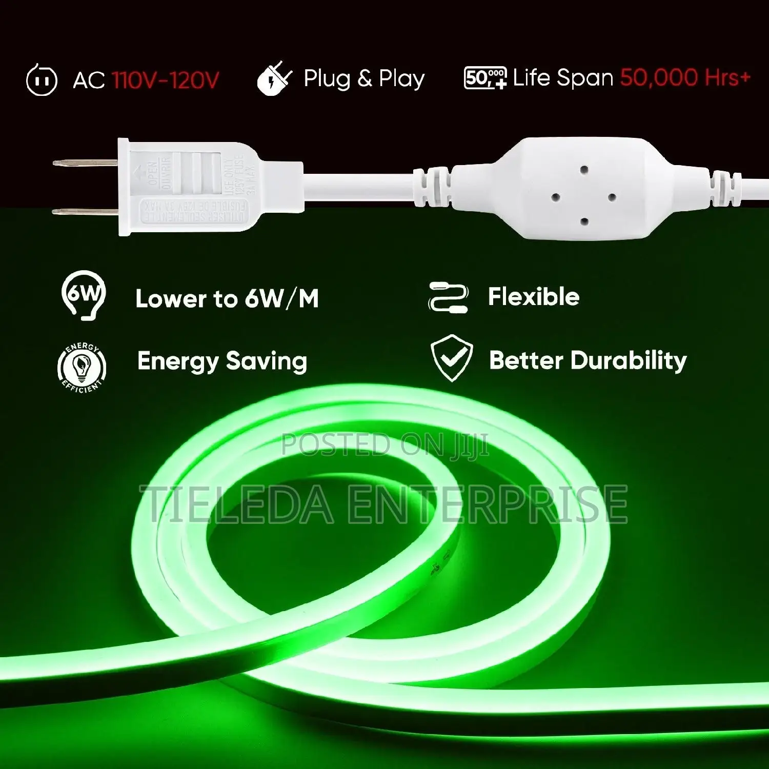 Neon Rope Light. Full Coil Any Color