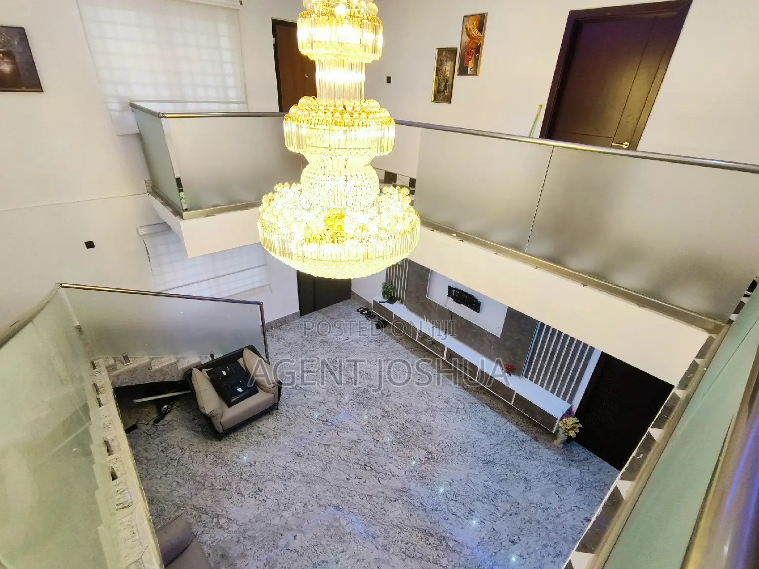 Furnished 4bdrm House in Marivielle Home, Spintex for rent