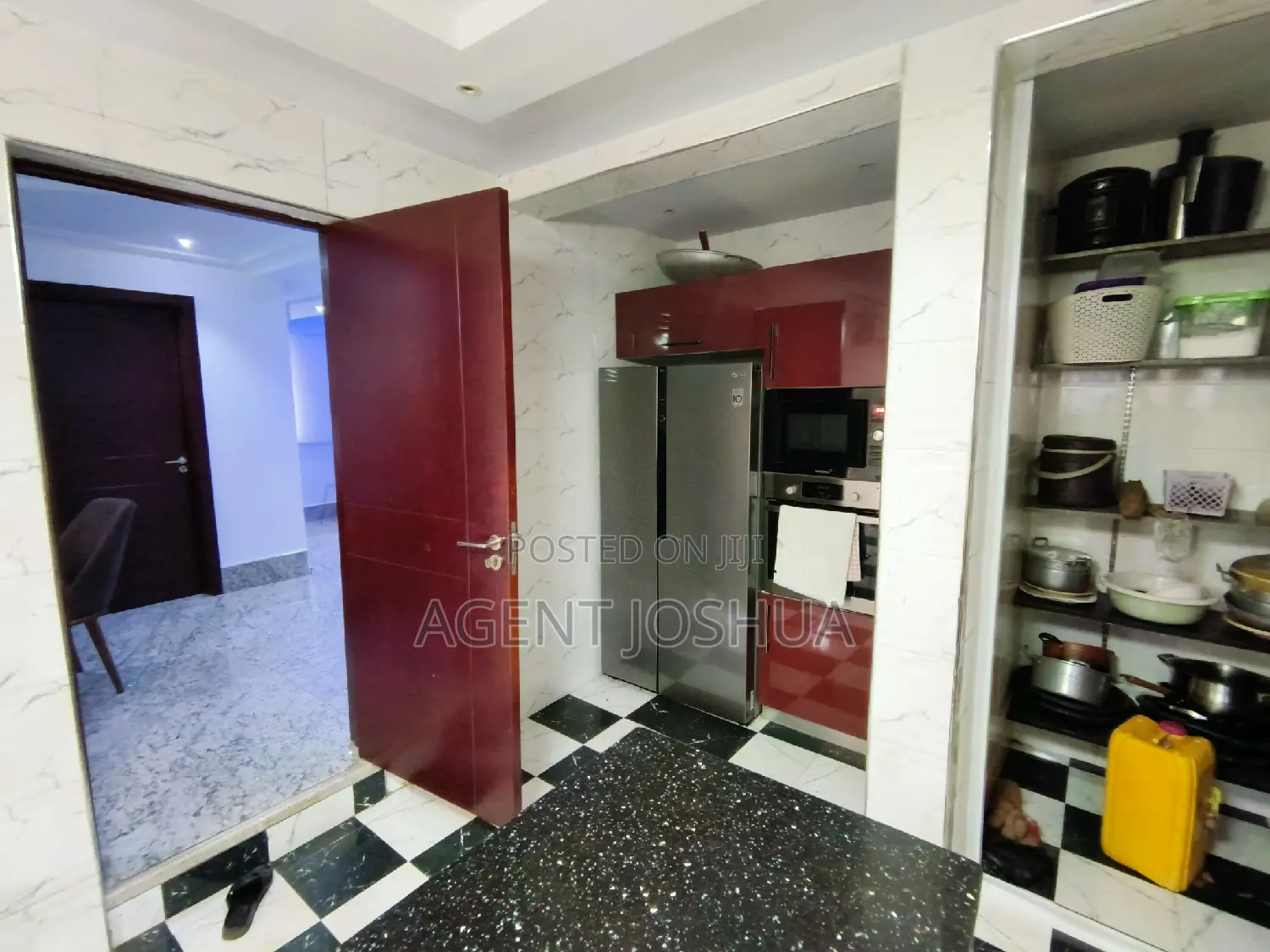 Furnished 4bdrm House in Marivielle Home, Spintex for rent