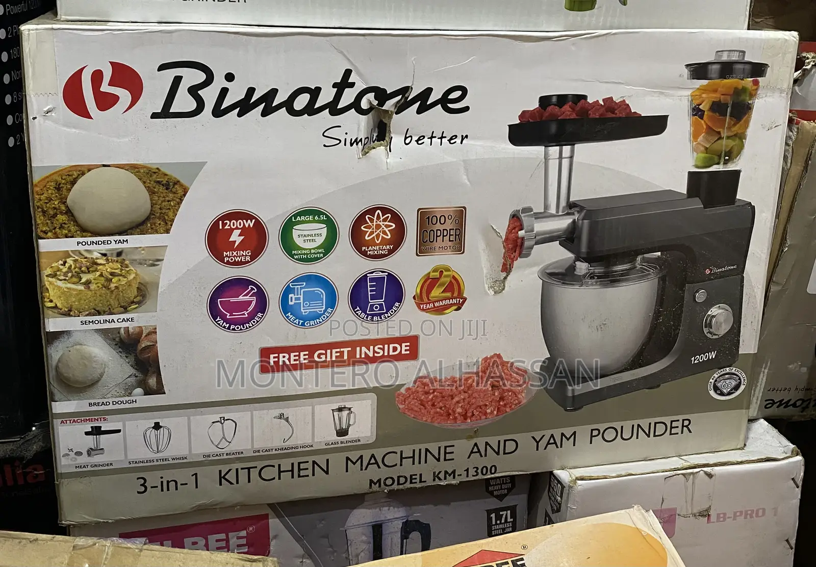 3 in 1 Cake Mixer Binatone