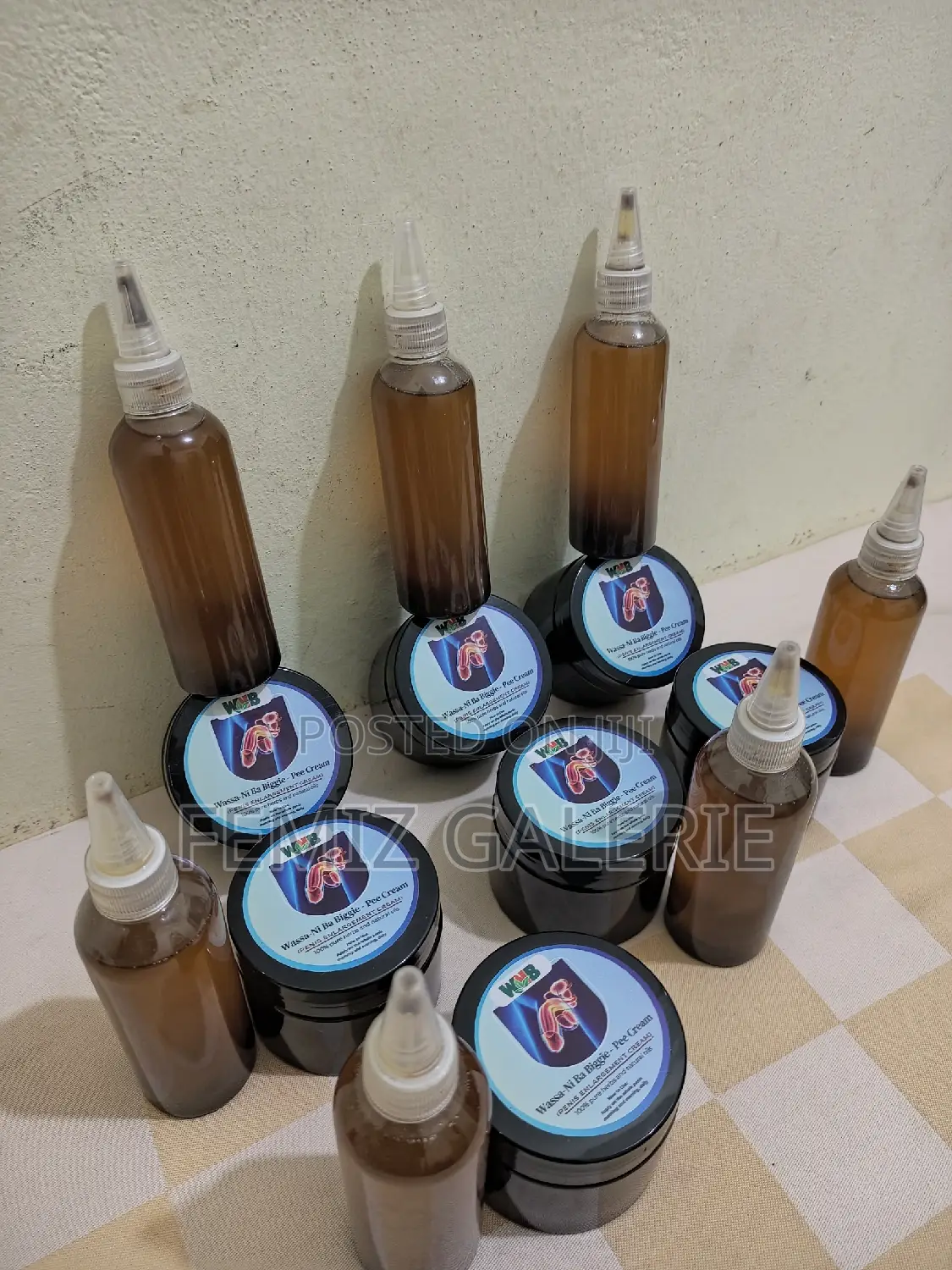 Wassa-Nii Ba Penis Enlargement Cream and Men's Delay Oil