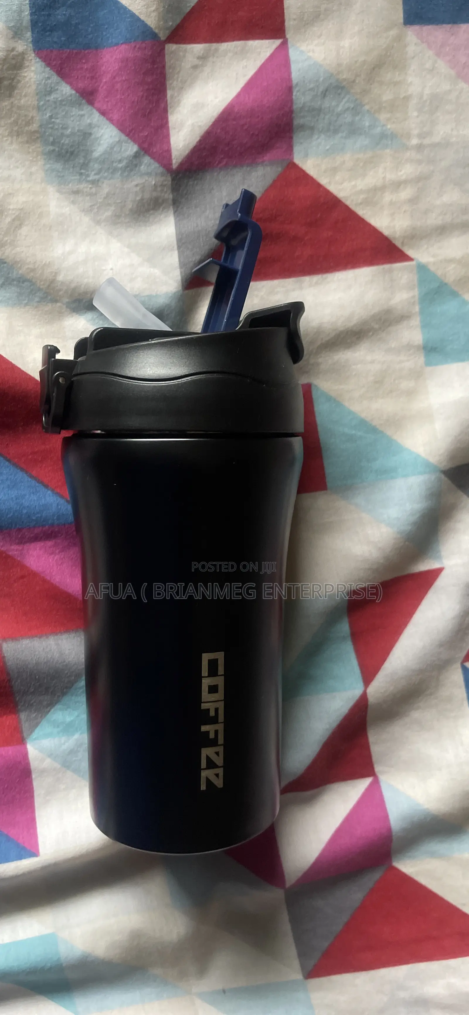 Travel Mugs Hot Drinks Insulated Thermal STRAW CUP