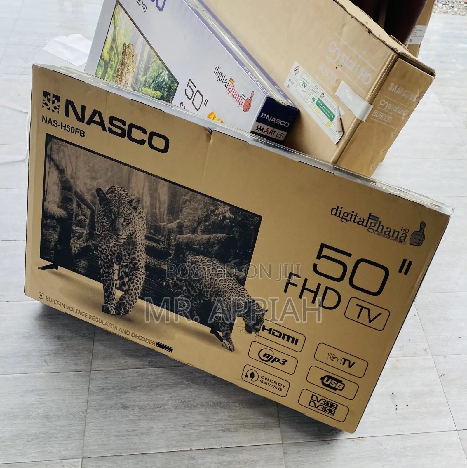 Shop Authentic Nasco 50 Inch Led Digital Satellite Tv.