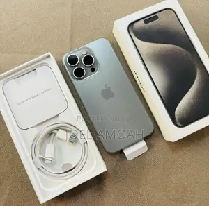 New Apple iPhone 15 Pro Max 256 GB Silver