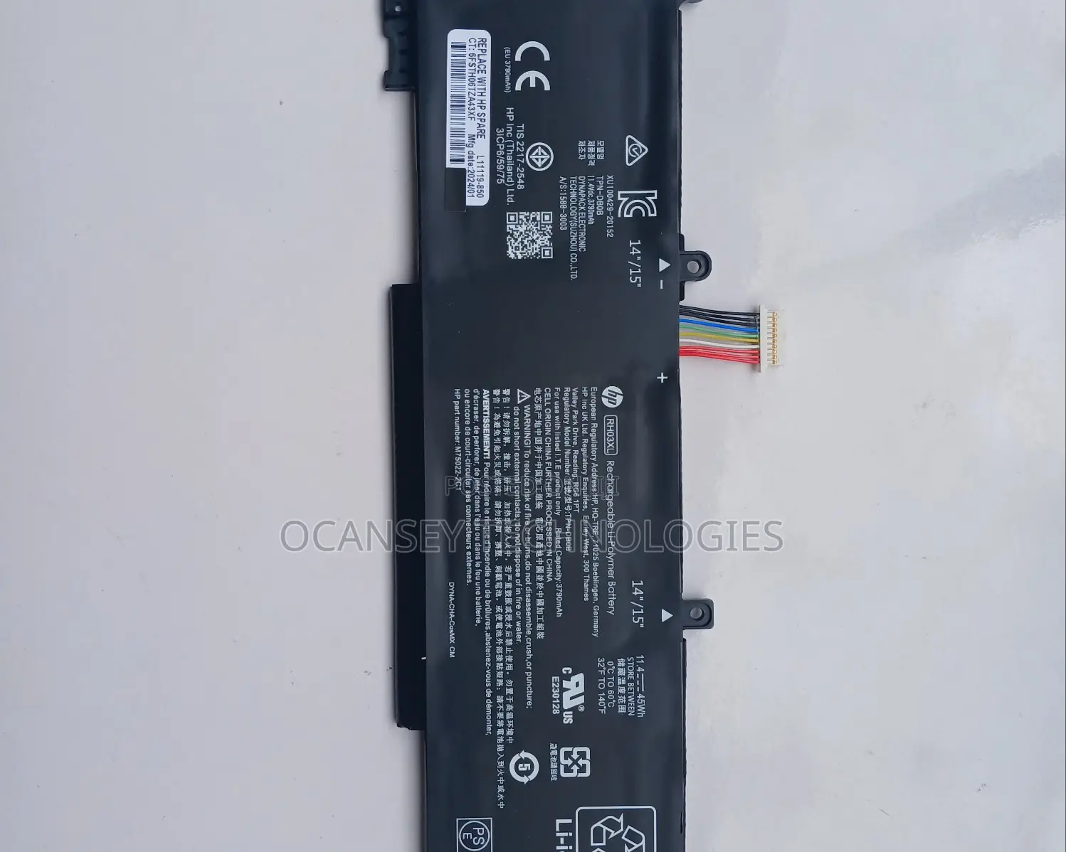 Original Hp Rh03xl Battery for 450 630 640 650 G8 Series