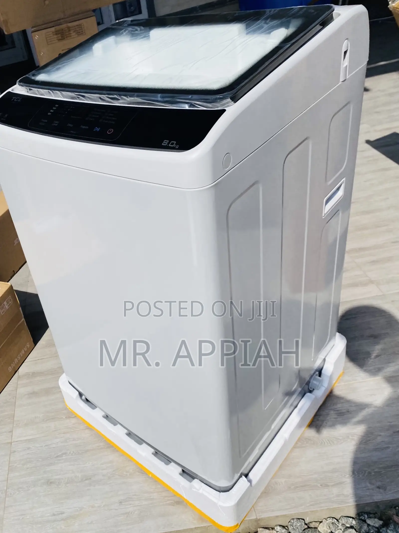 TCL 8kg Full Automatic Top Load Washing Machine 8kggf708tl