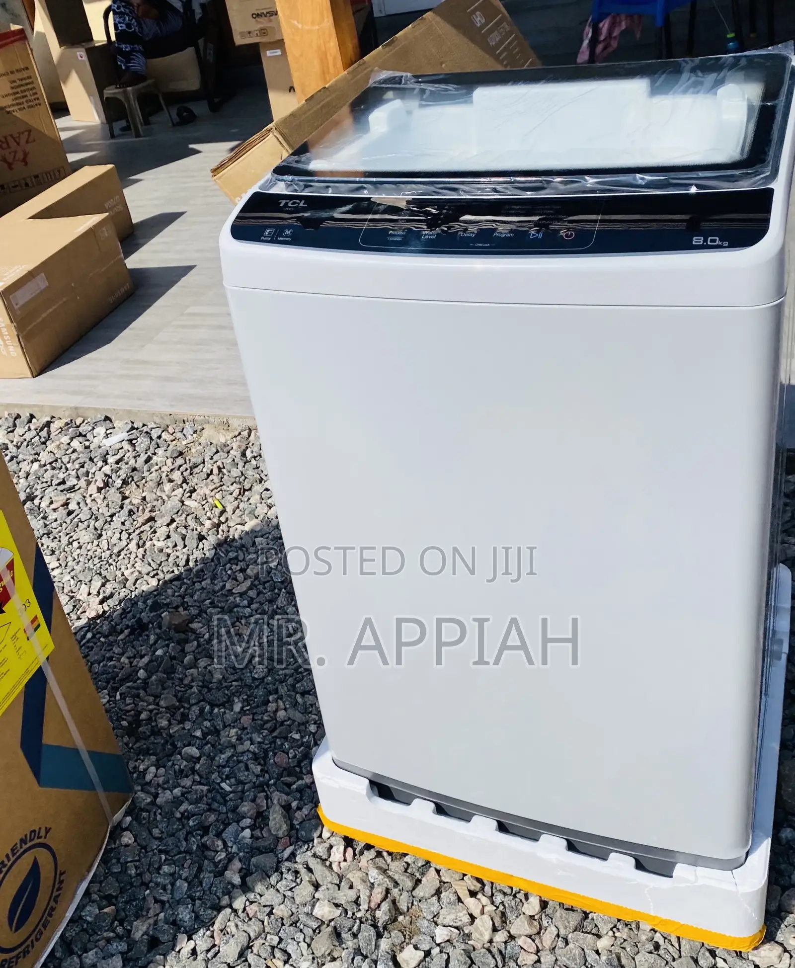 Durable TCL 8kg Full Automatic Washing Machine 8kggf708tl.