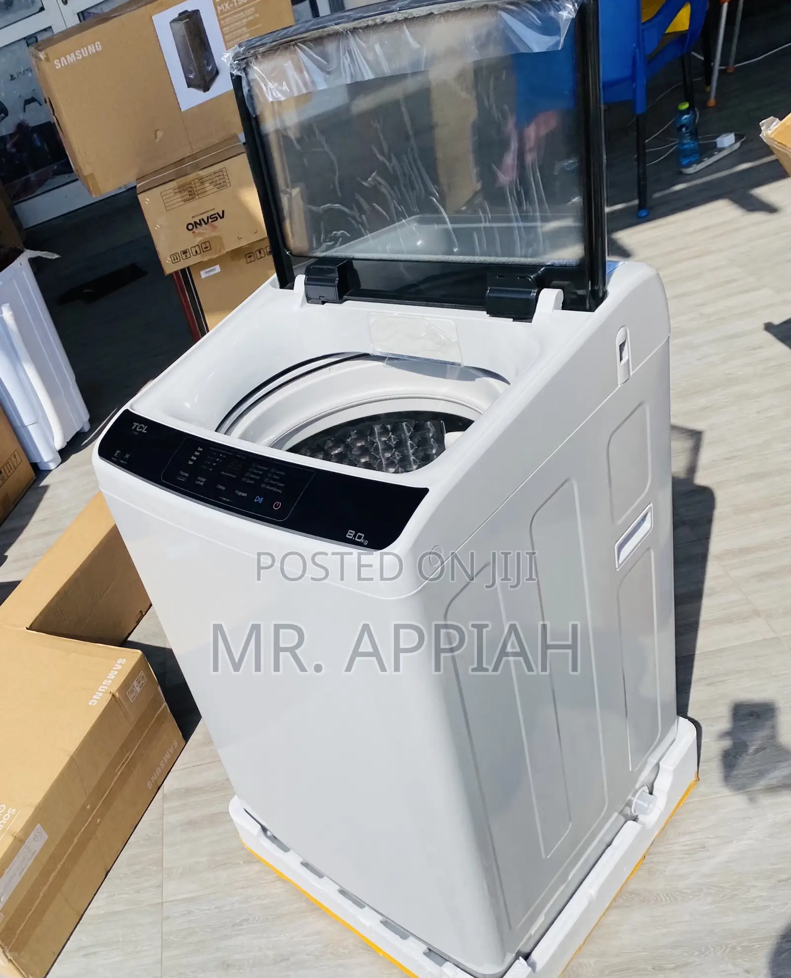 Classic TCL 8kg Full Automatic Washing Machine(8kggf708tl).