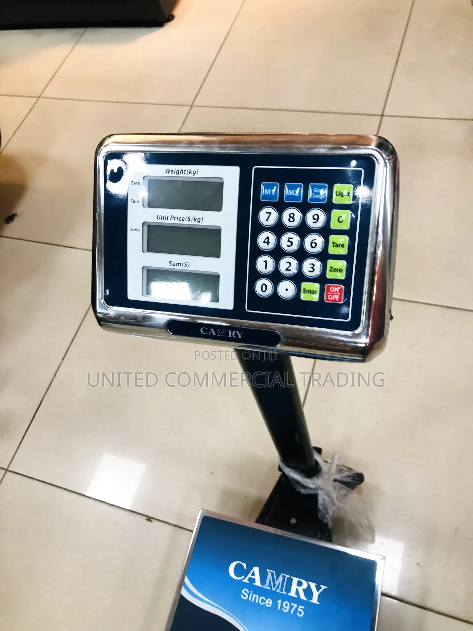 Electric Stainless Scale (Camry)