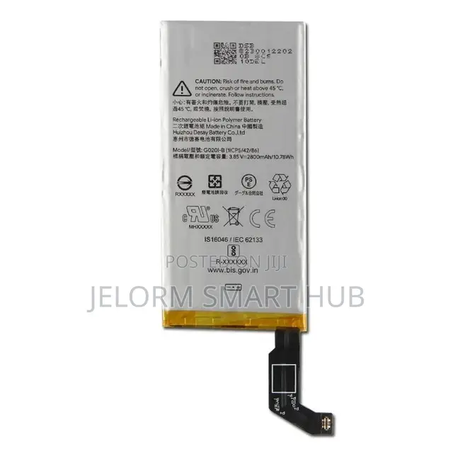 Pixel 4/5/6/6 Pro/8 Battery