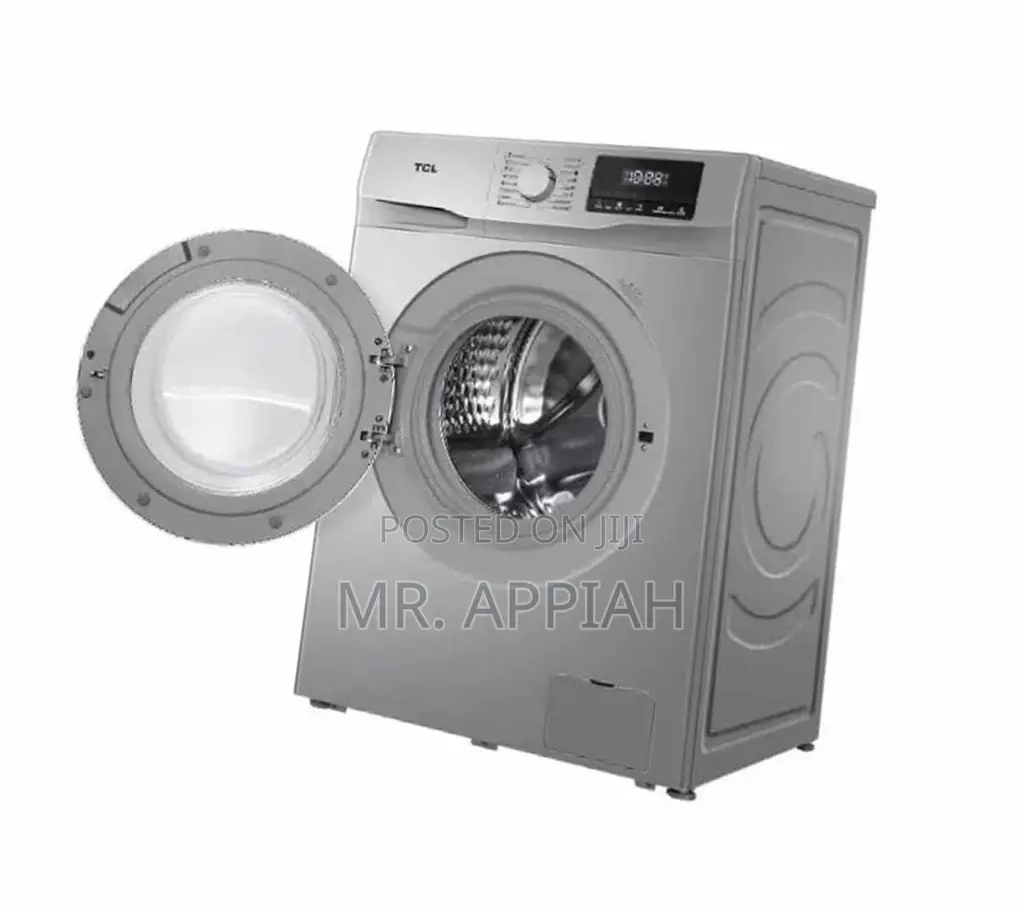 Sleek Design TCL P609fl 9kg Front Load Washing Machine.