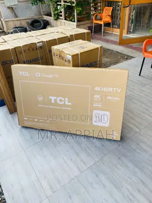 Authentic TCL Qled 50C645 Smart Android Television(Black)