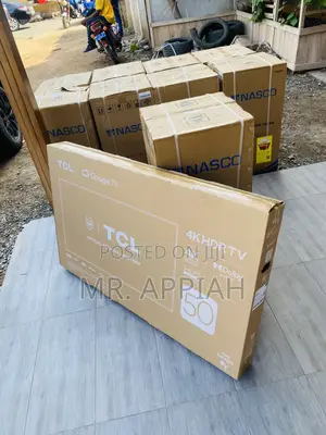 Sleek TCL Qled 50C645 Smart Android Television.