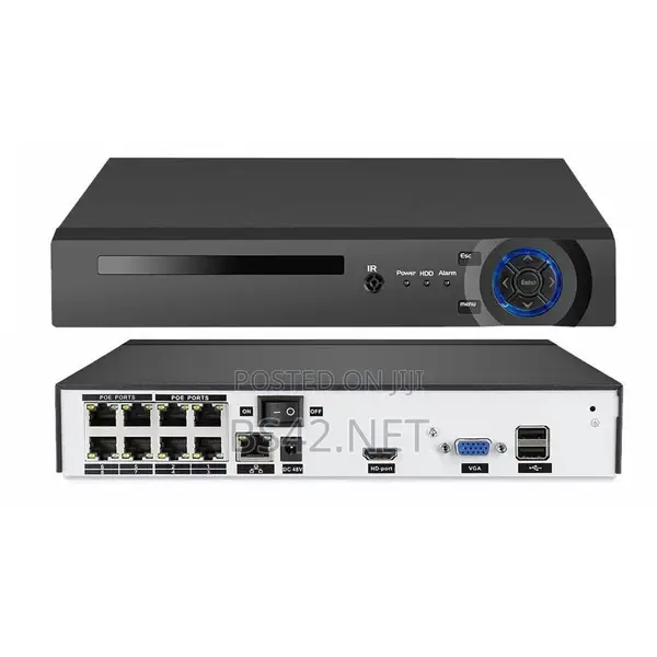 8 Channels H.264 Poe NVR