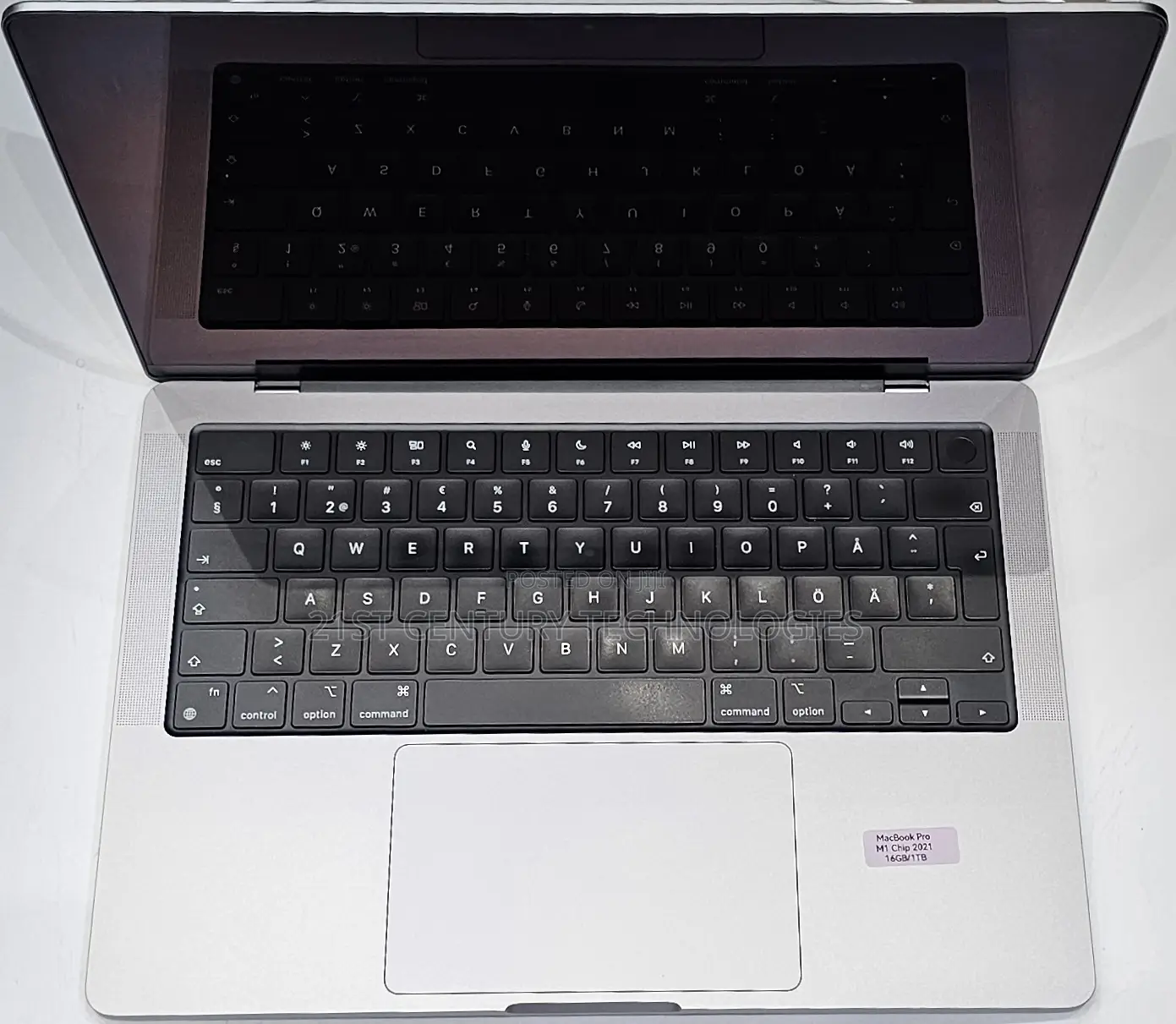 Laptop Apple MacBook Pro 2021 M1 16GB Apple M1 Pro SSD 1T