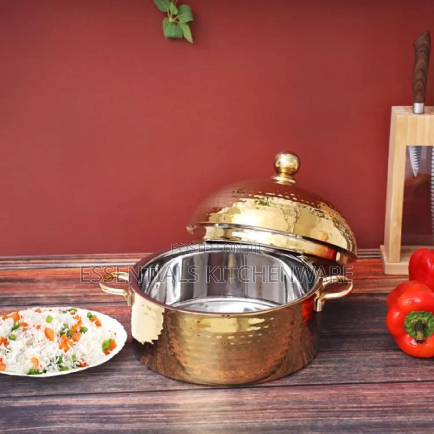Royalford 4L Stainless Steel Monarch Dome Hot Pot