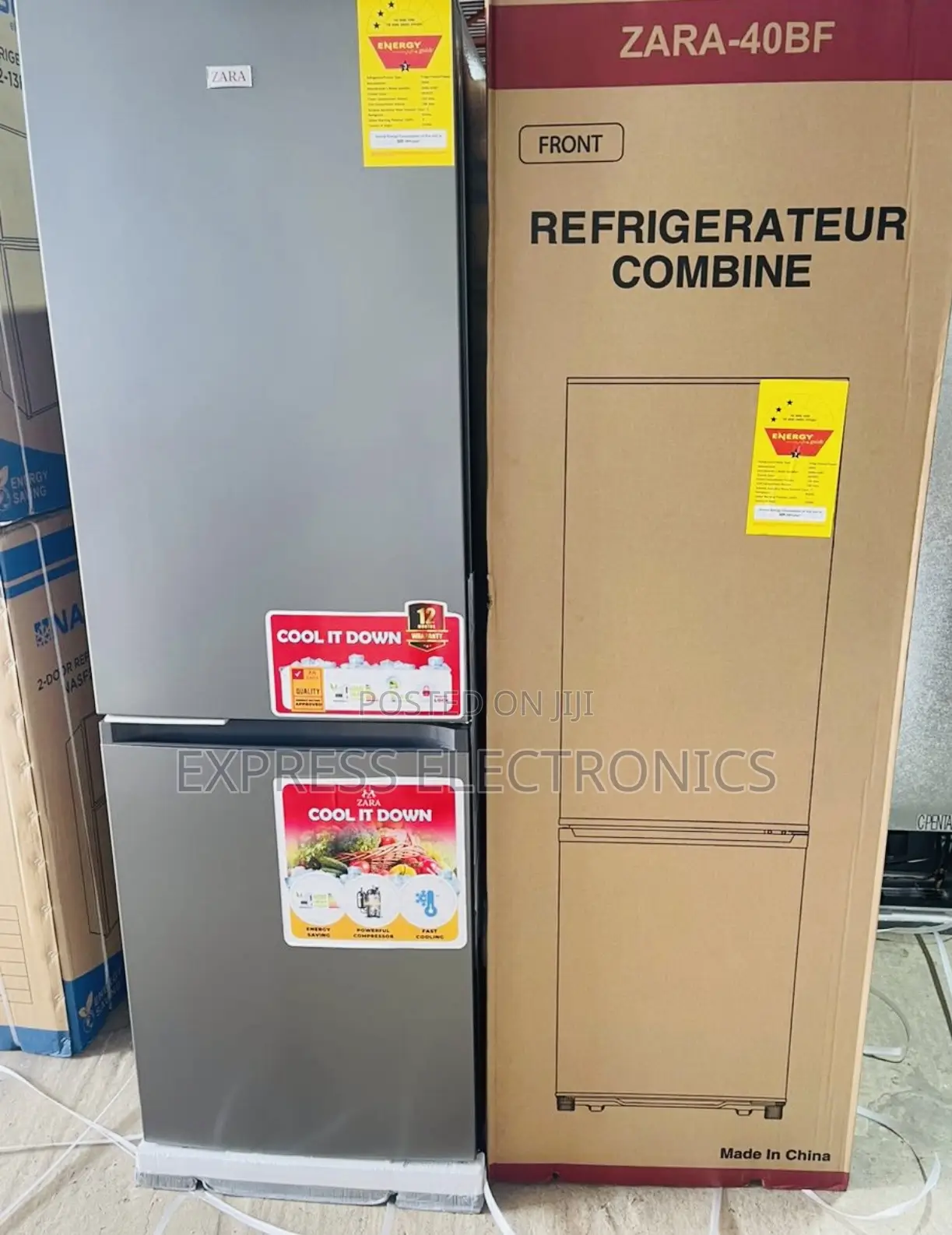 Manual Defrost Fridge Zara 300L Double Door