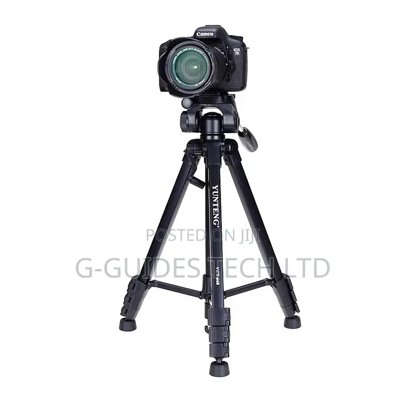 VCT-668 Professional Tripod STAND for Phone and DSLR Camera
