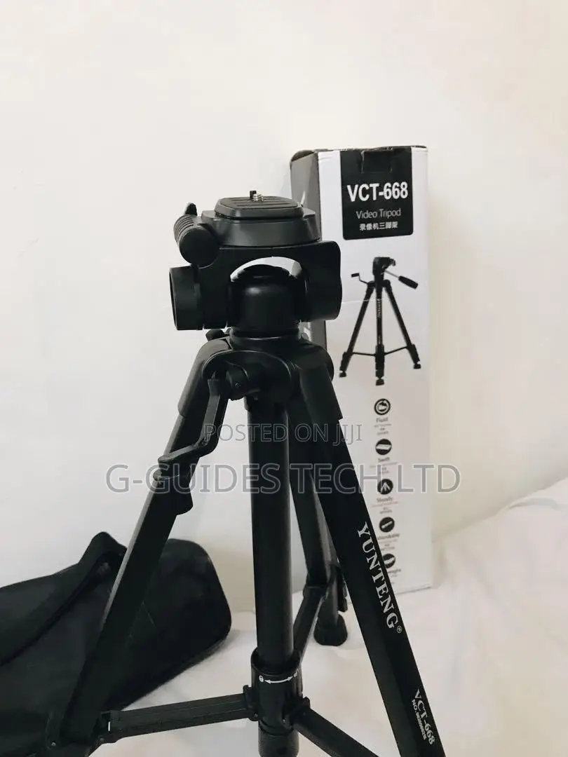 VCT-668 Professional Tripod STAND for Phone and DSLR Camera