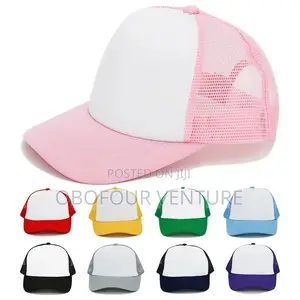 Photo - TWO-TONE Trucker Hat Mesh Back Snapback Baseball Cap Solid.