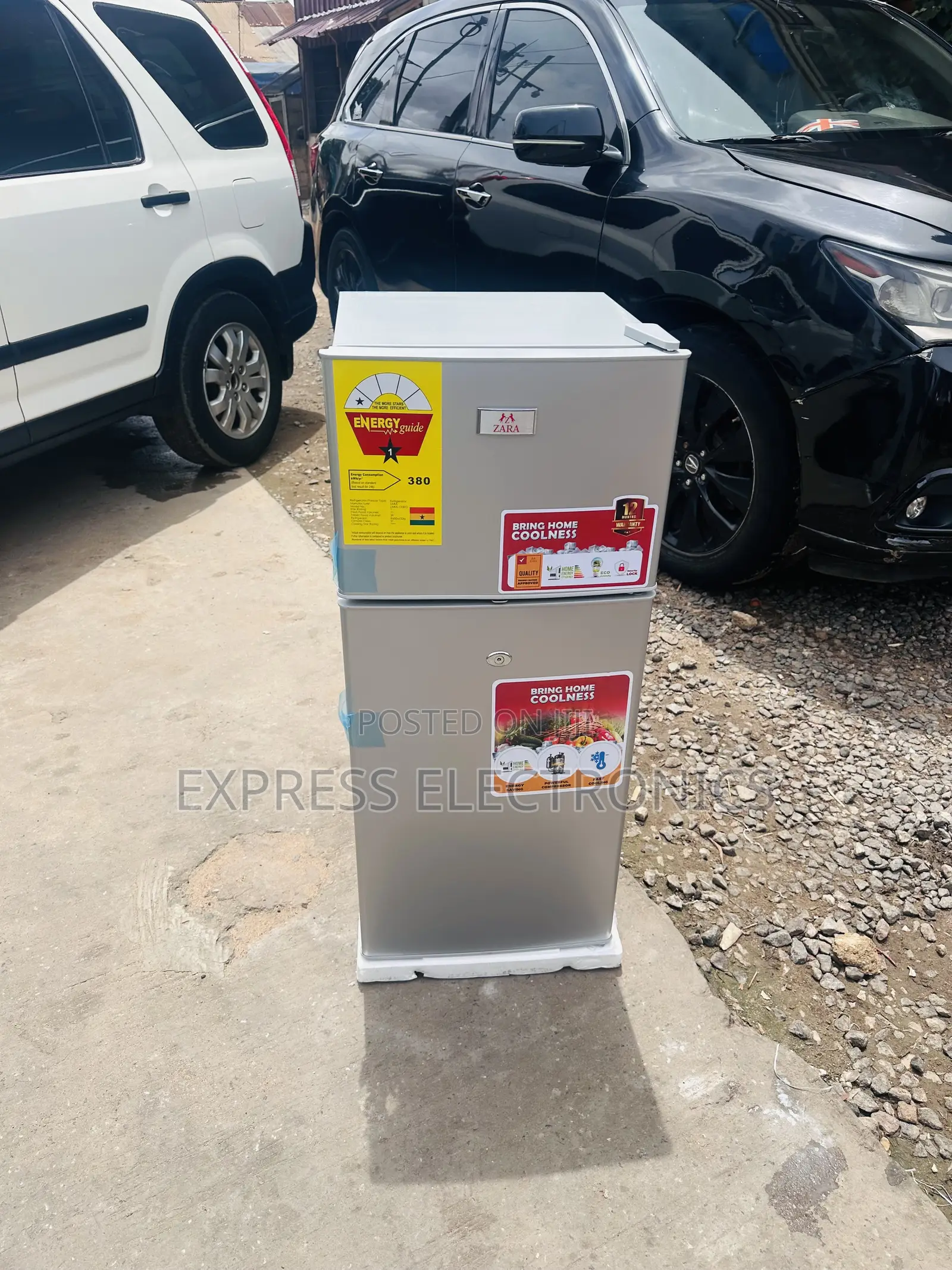 Unique Design Zara 135 KH —Fridge