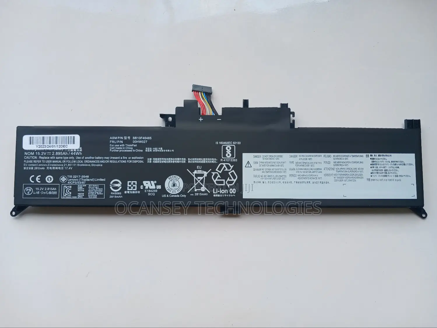 Original Lenovo 00hw027 Laptop Battery for Yoga 260 / 370