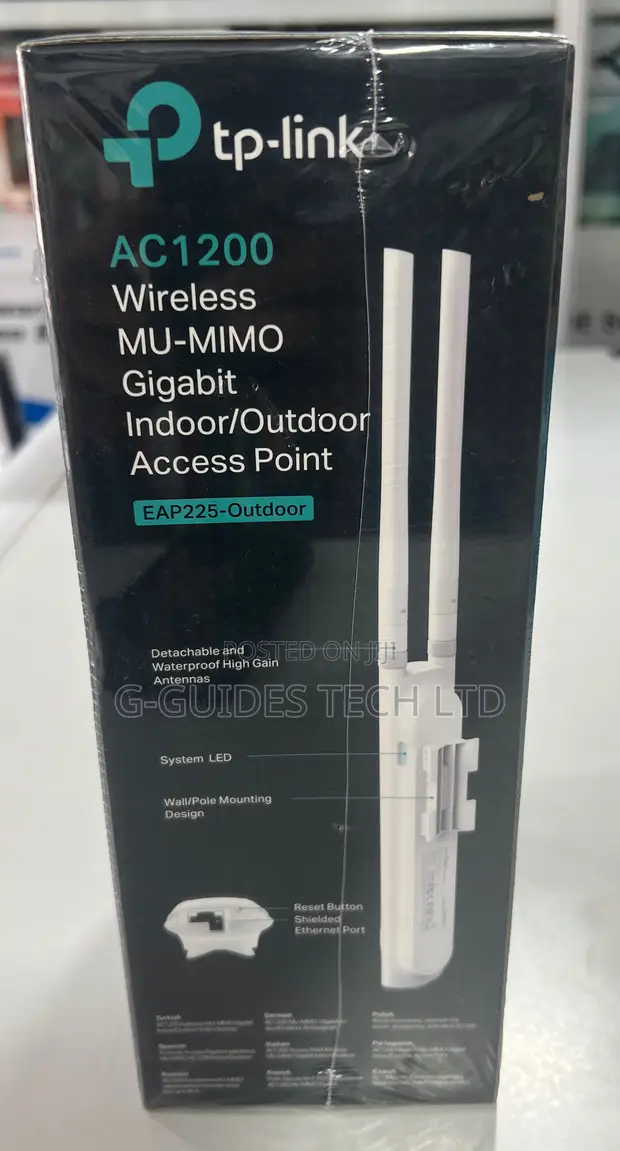 Tp-Link Eap-225-Outdoor Ac1200 Wireless Indoor/Outdoor Access