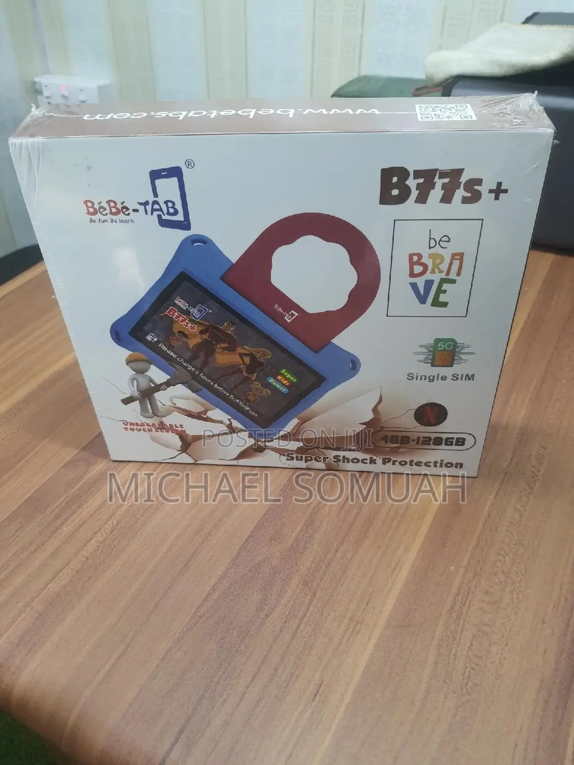 New Bebe B77s Plus 128 GB White