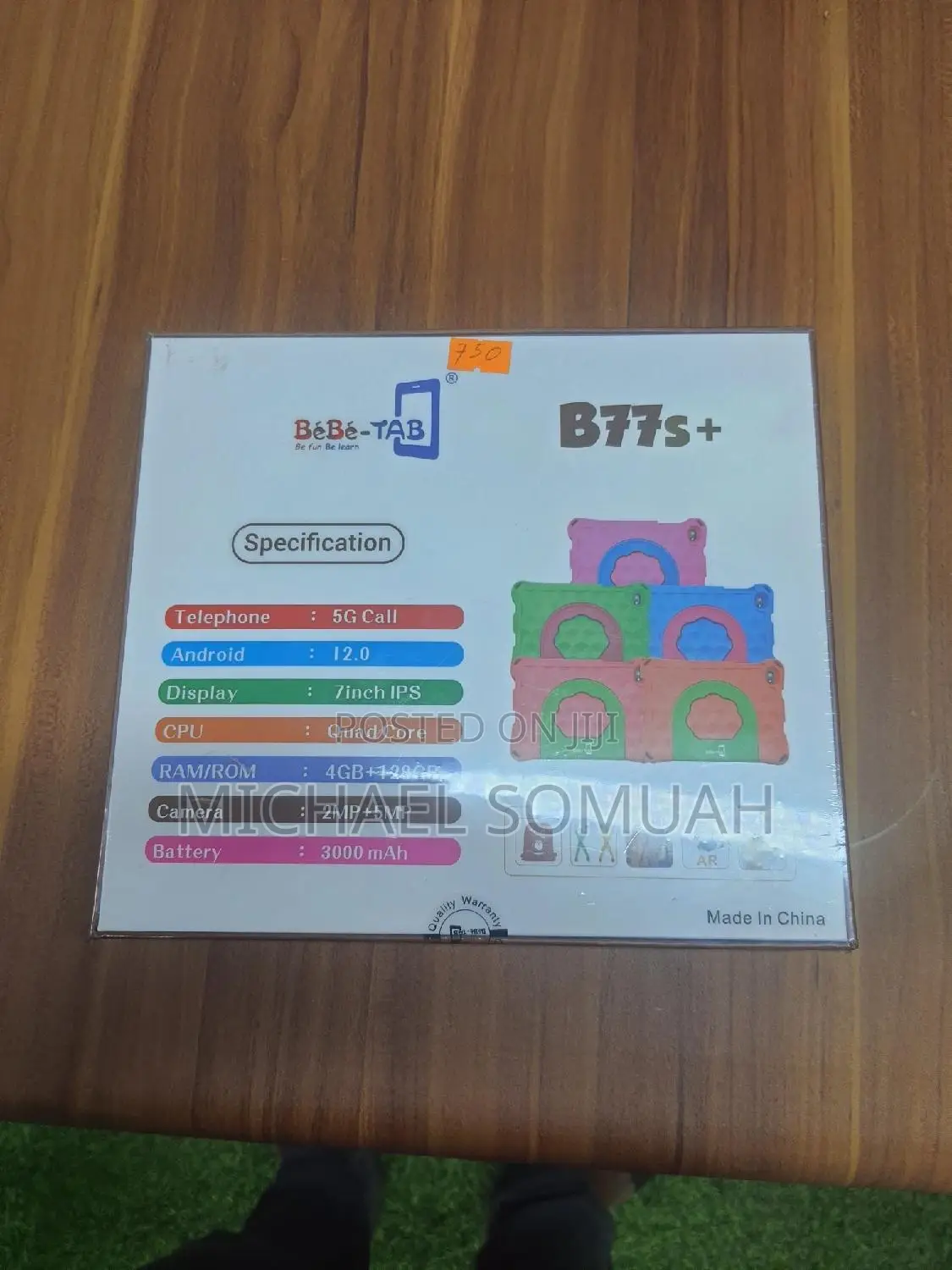 New Bebe B77s Plus 128 GB White