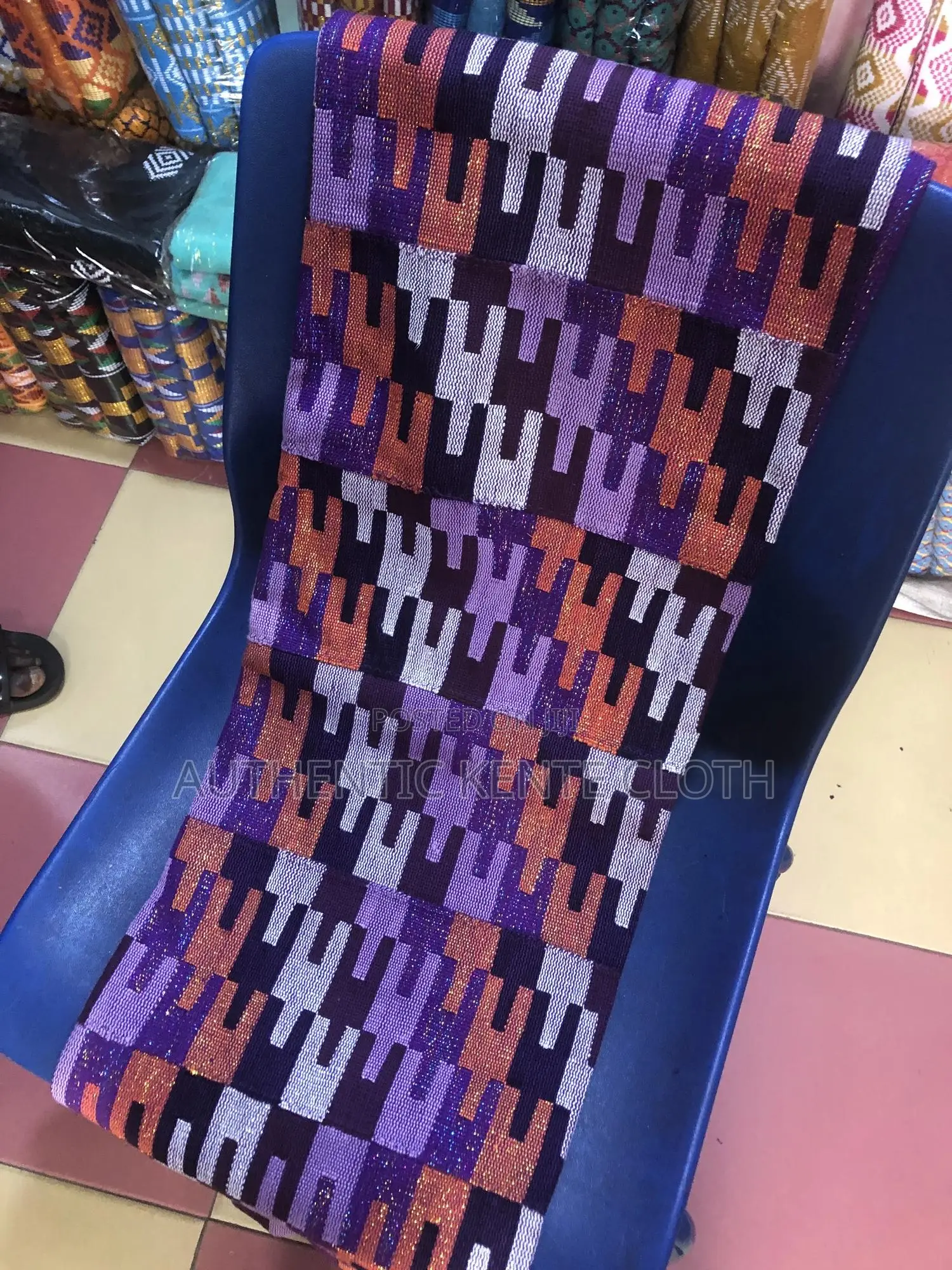 Original Latex Kente Design for Engagement/Weddings