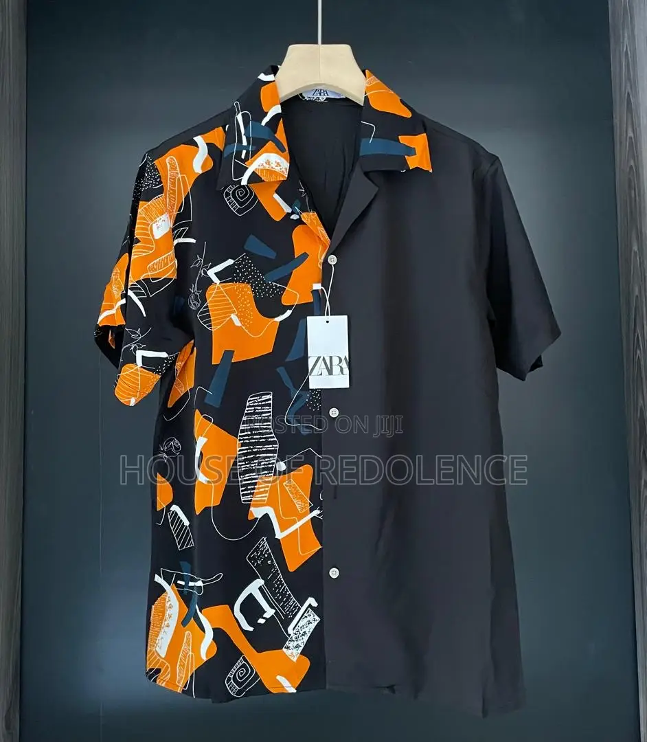 Original Zara Man Short Sleeves Shirt