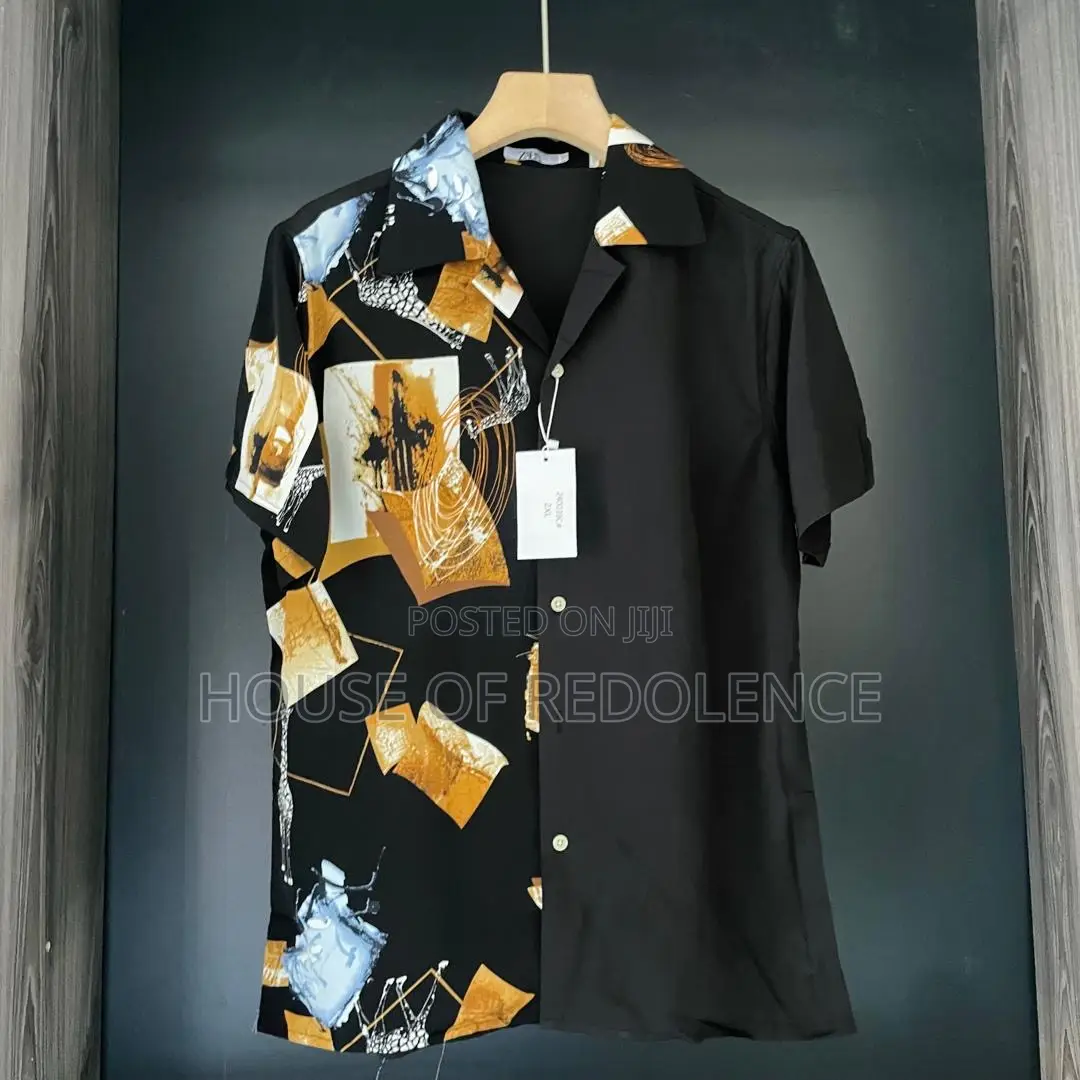 Original Zara Man Short Sleeves Shirt